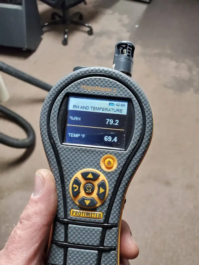 Moisture meter humidity assessment for Mold Remediation & Removal in Hopkinton